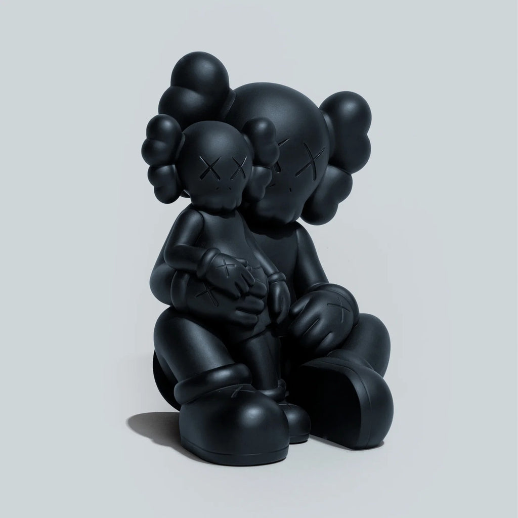 Detail of KAWS, Figure (Black)