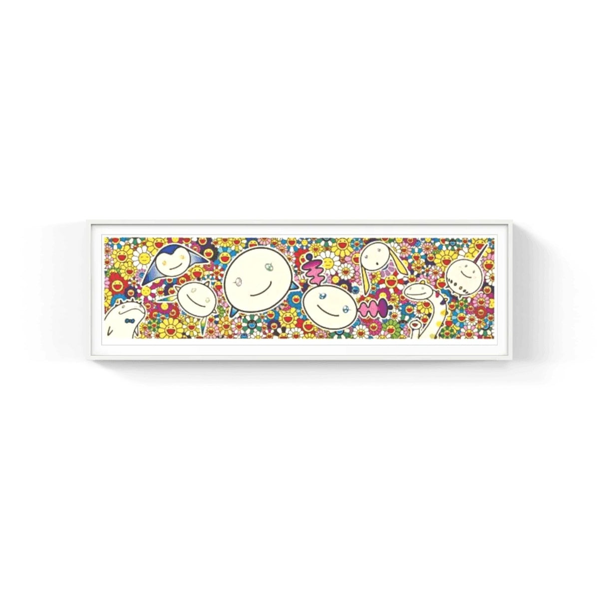 Detail of Takashi Murakami, Flower: The Creatures from Planet 66, 2004