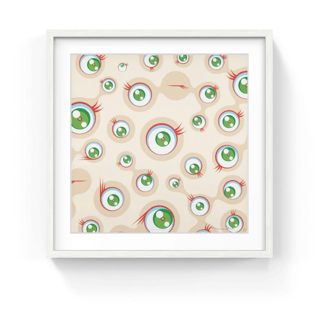 Detail of Takashi Murakami, Jellyfish Eyes Cream, 2011