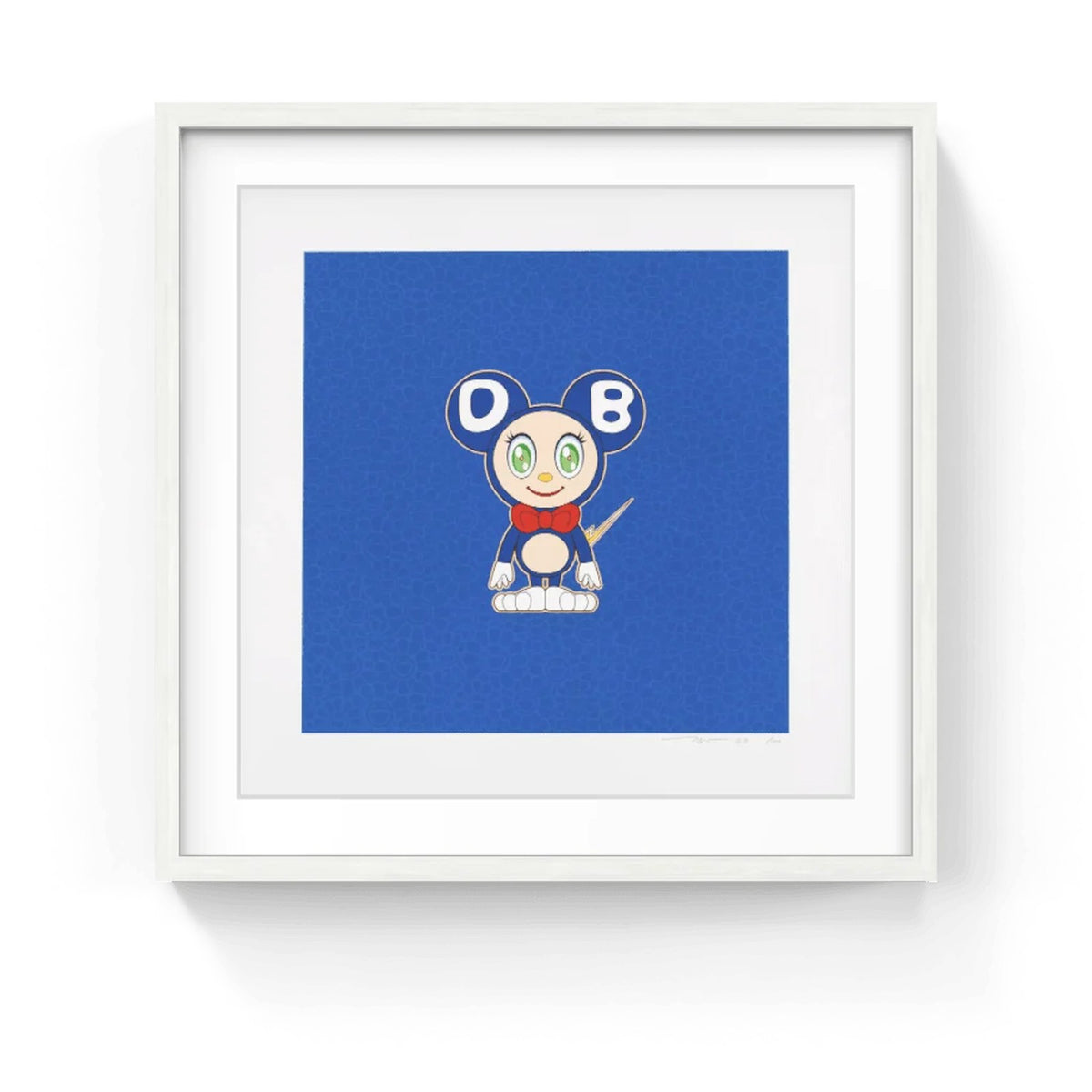 Detail of Takashi Murakami, DOB 2020 BLUE, 2020