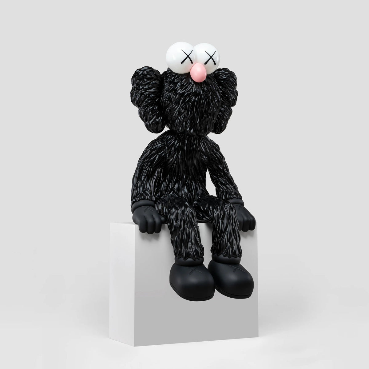 Detail of KAWS, KAWS SEEING (Black)