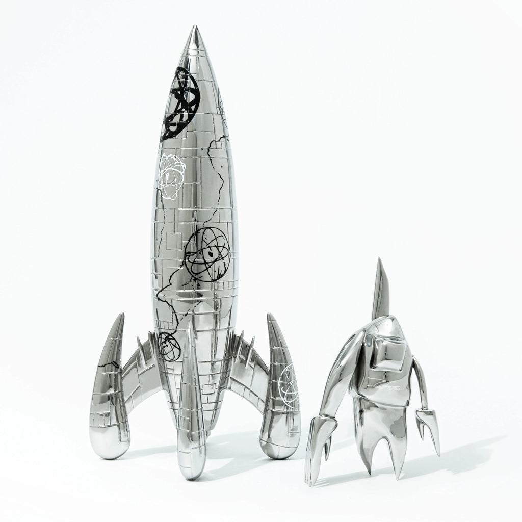 Detail of Futura, X-6000 Sculpture Box Set
