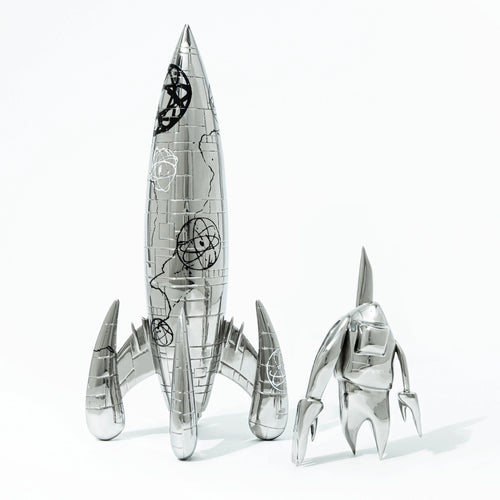 Detail of Futura, X-6000 Sculpture Box Set
