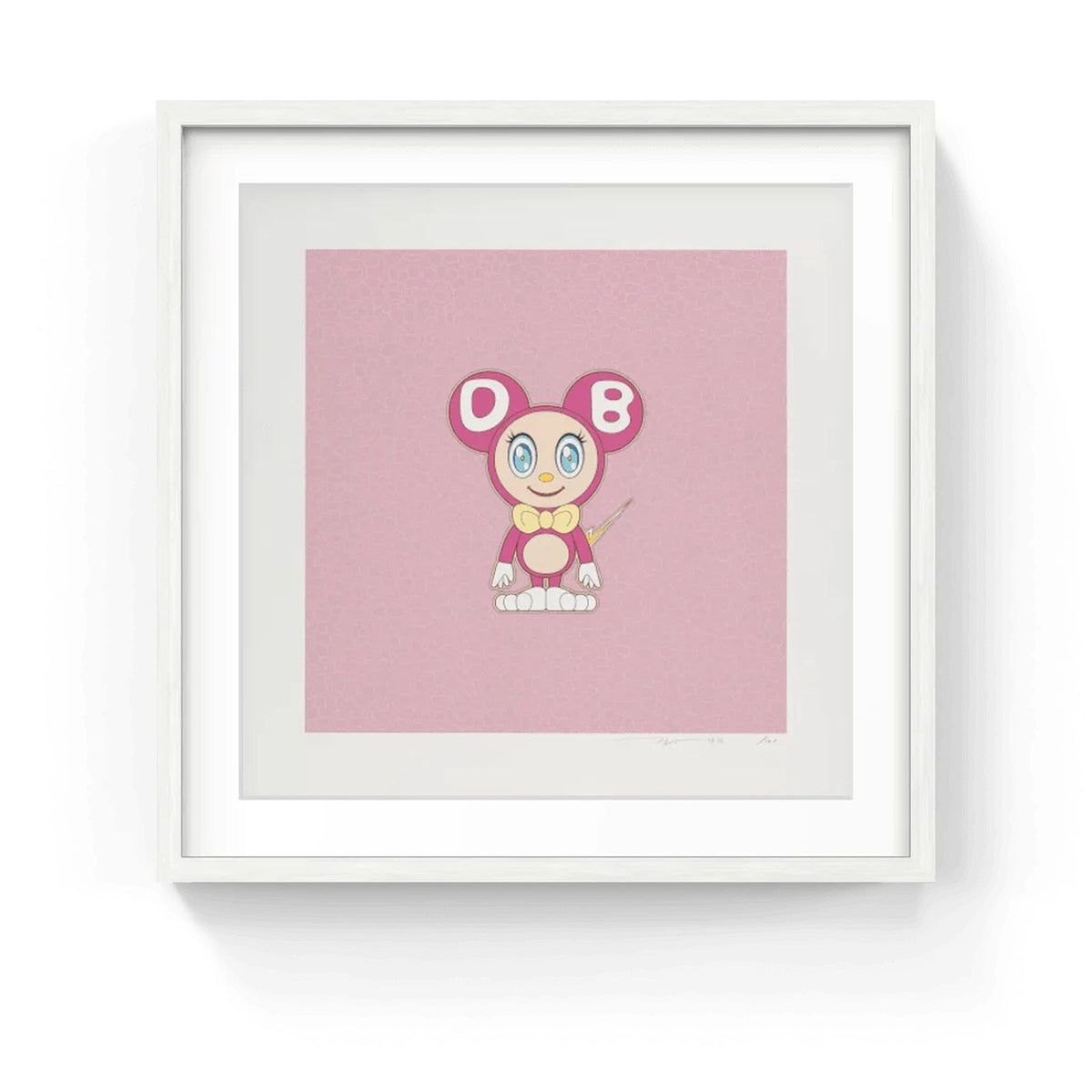 Detail of Takashi Murakami, DOB 2020 PINK, 2020