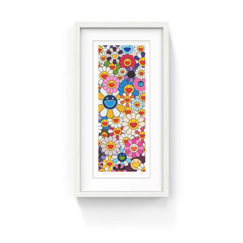 Detail of Takashi Murakami, Floflowers, 2003