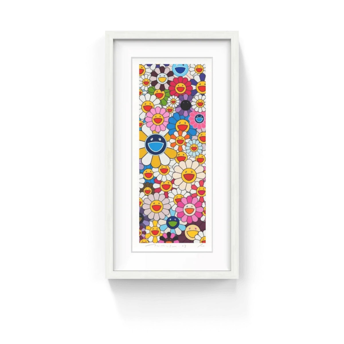 Detail of Takashi Murakami, Floflowers, 2003