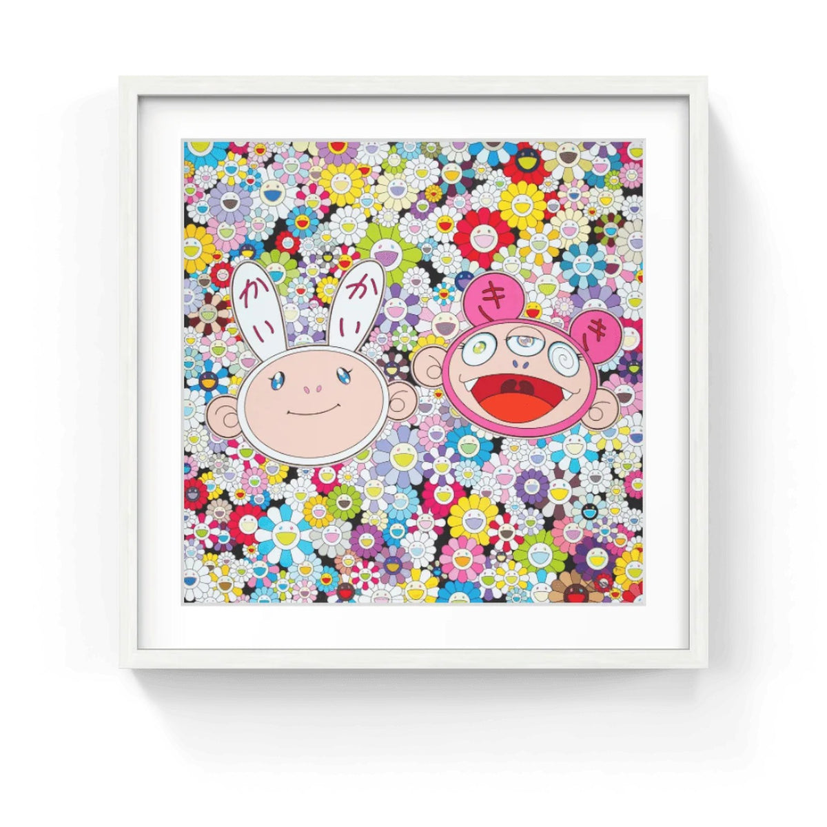 Detail of Takashi Murakami, Kaikai & Kiki: Dreaming of Shangri-la, 2015