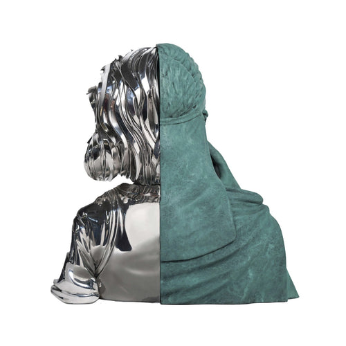 Detail of Daniel Arsham, Split Bust