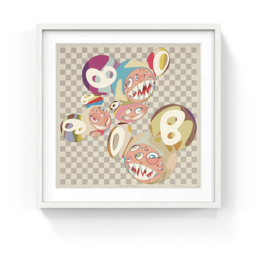 Detail of Takashi Murakami, PARA-KITI DOB, 2001