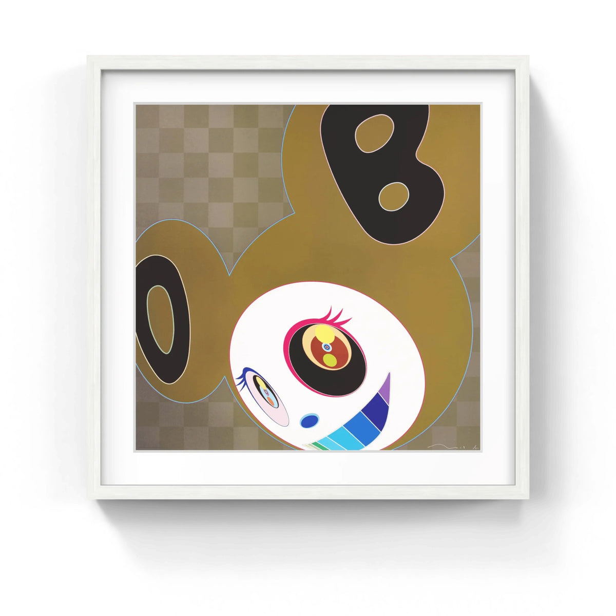 Detail of Takashi Murakami, AND THEN Golden DOB, 2007