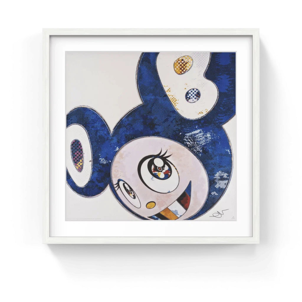 Detail of Takashi Murakami, And Then x 6 (Lapis Lazuli: The Superflat Method), 2013