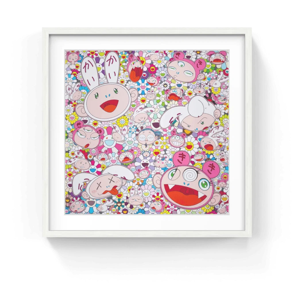 Detail of Takashi Murakami, You have all sorts of ups and downs in life. Right, Kaikai and Kiki?!, 2018