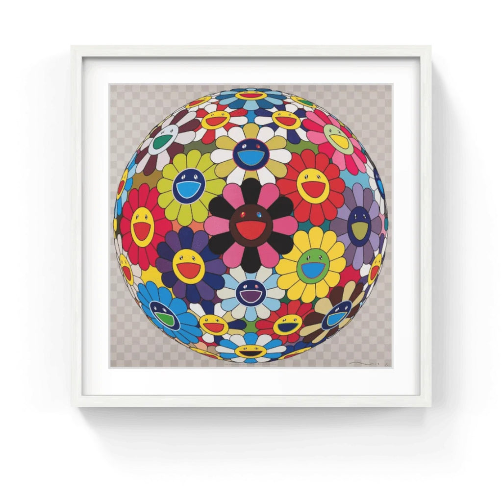 Detail of Takashi Murakami, Flower Ball (Kindergarten Days), 2007