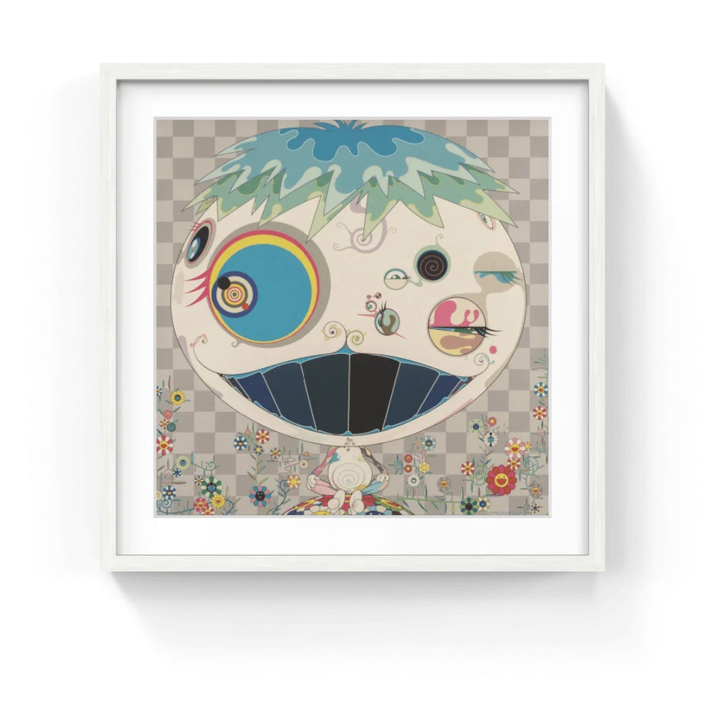 Detail of Takashi Murakami, Jellyfish, 2004