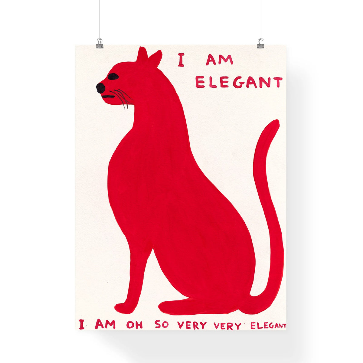 Detail of David Shrigley, YOU ARE SPECIAL SILKSCREEN SET 1