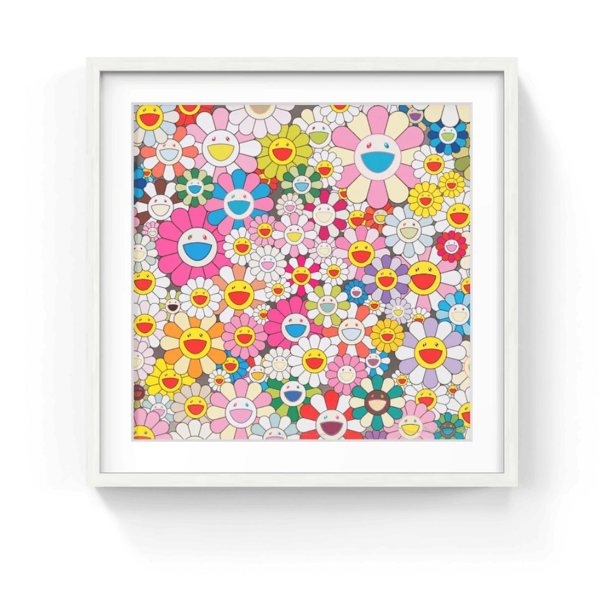 Detail of Takashi Murakami, Flower Smile, 2011