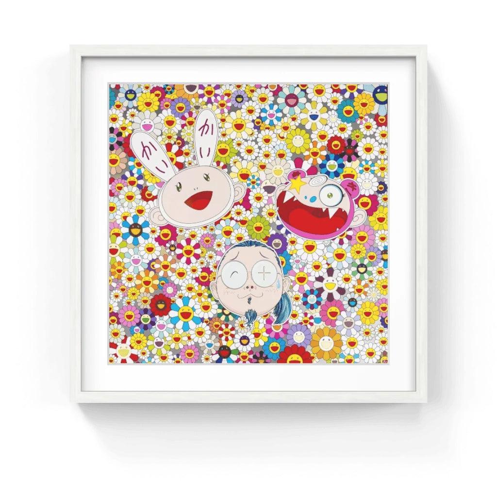Detail of Takashi Murakami, Kaikai Kiki And Me - For Better Or Worse, In Good Times And Bad. The Weather Is Fine, 2010