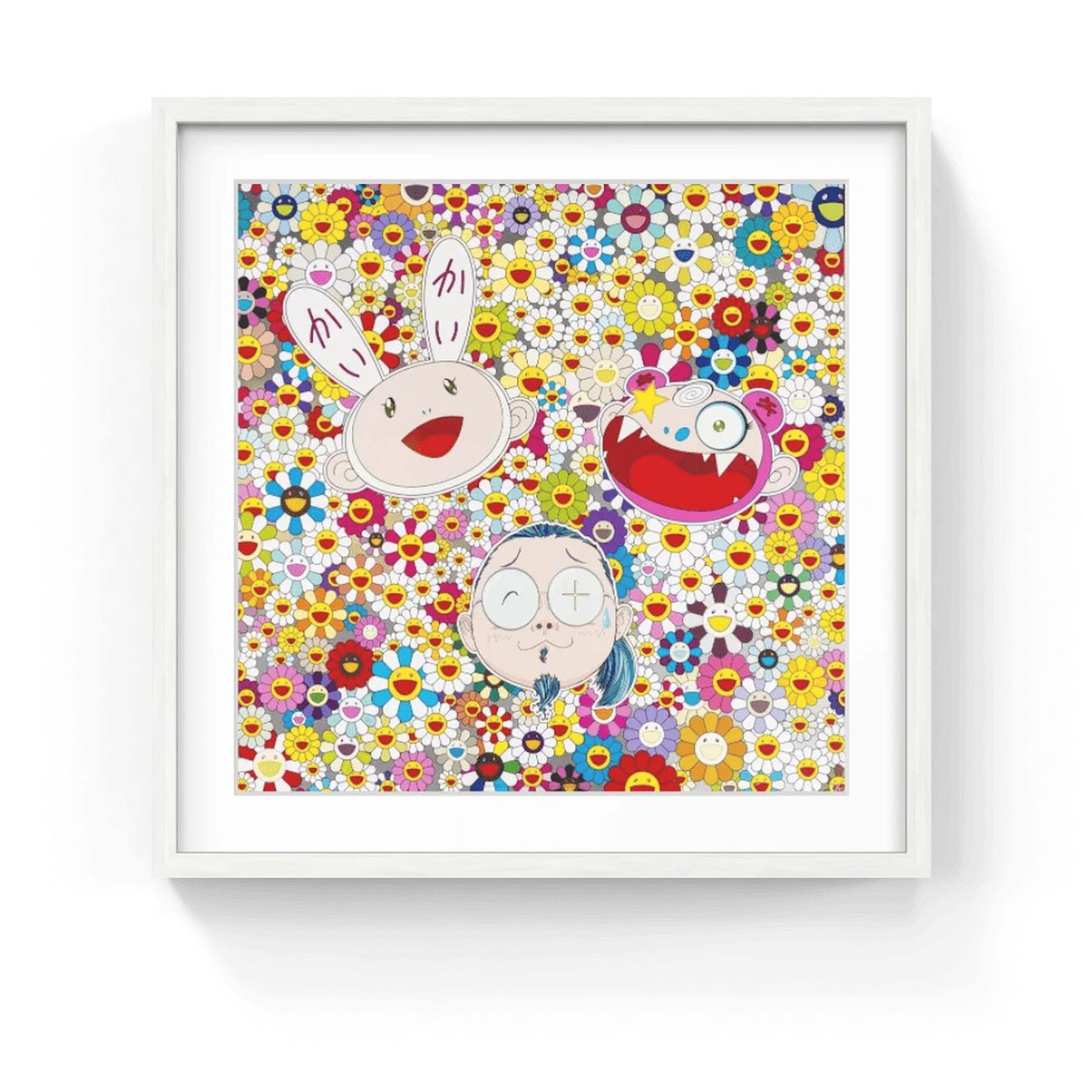 Detail of Takashi Murakami, Kaikai Kiki And Me - For Better Or Worse, In Good Times And Bad. The Weather Is Fine, 2010