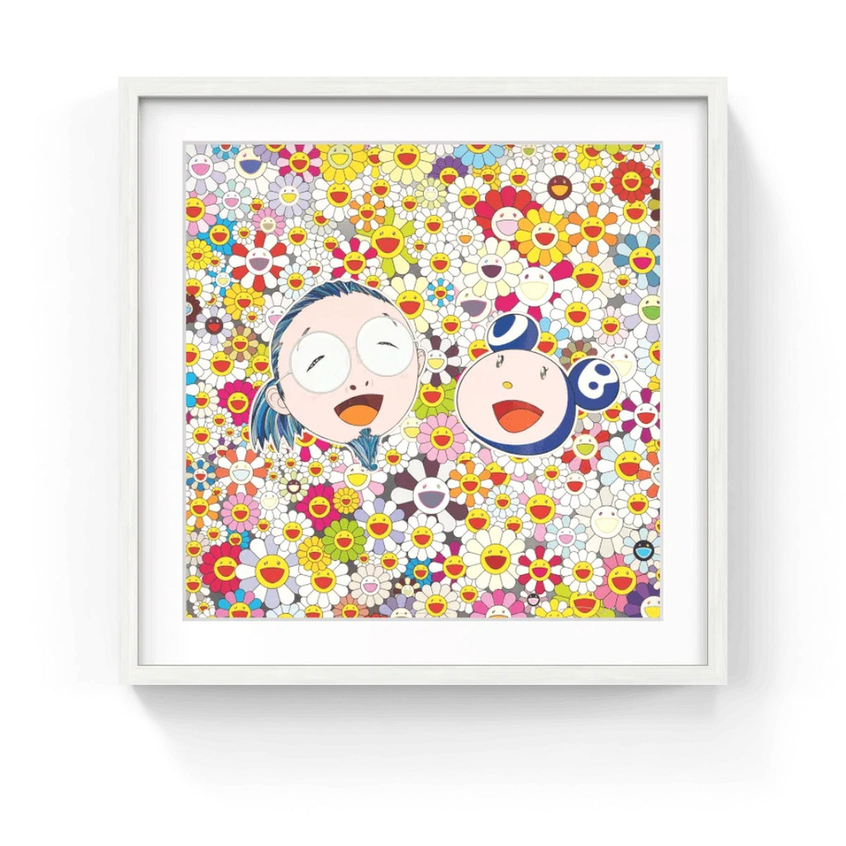 Detail of Takashi Murakami, Me and Mr. DOB, 2010