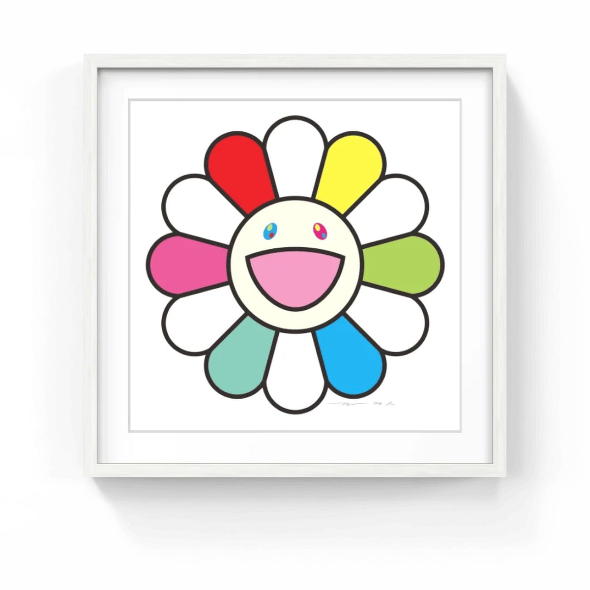 Detail of Takashi Murakami, Smiley Days with Ms. Flower to You!, 2020