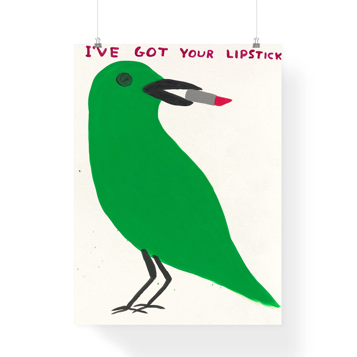 Detail of David Shrigley, YOU ARE SPECIAL SILKSCREEN SET 2