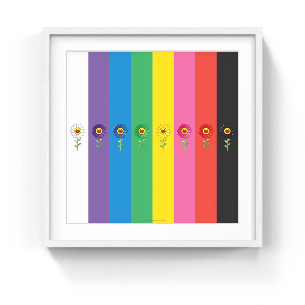 Detail of Takashi Murakami, Flower color chart, 2026
