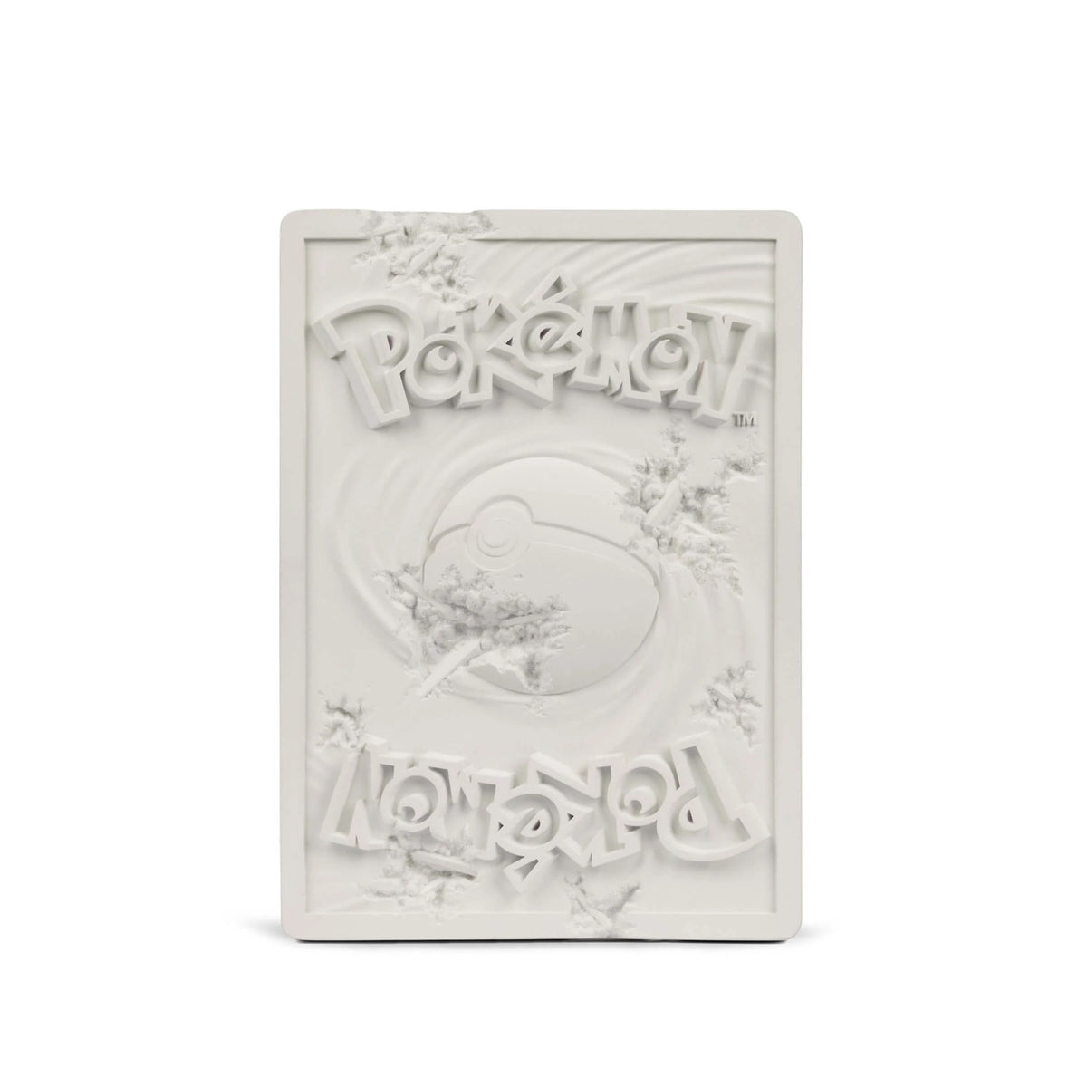 Detail of Daniel Arsham, White Crystalized Mew Card