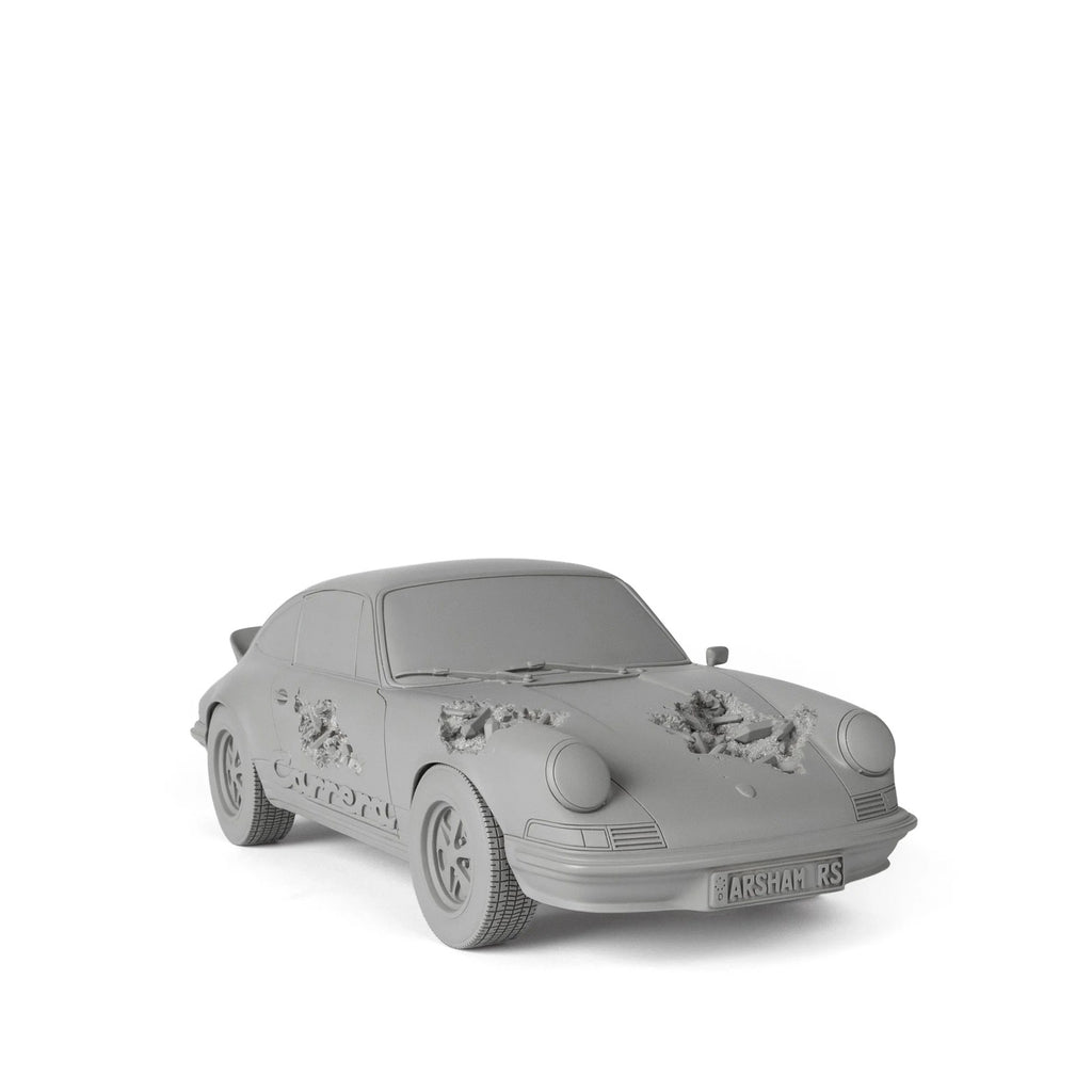Detail of Daniel Arsham, Eroded Carrera RS