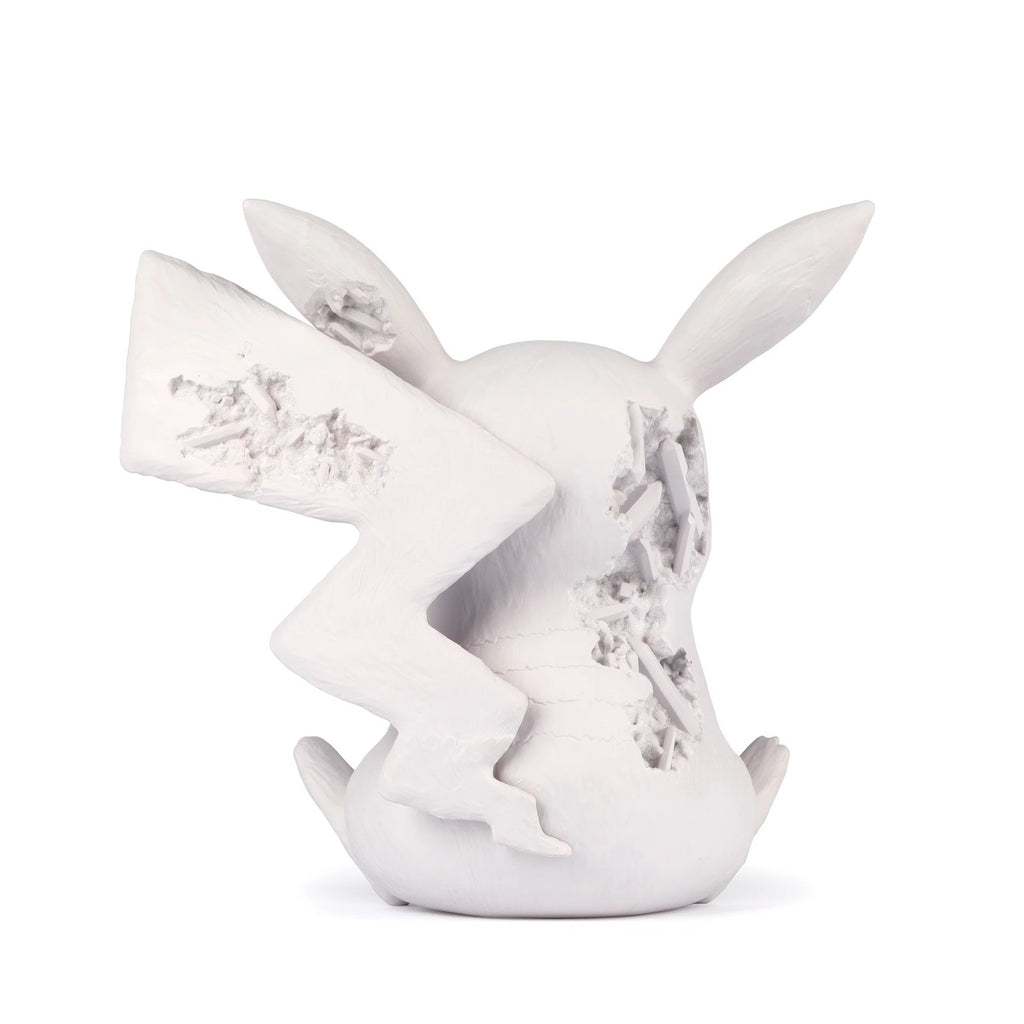 Detail of Daniel Arsham, Crystalized Seated Pikachu