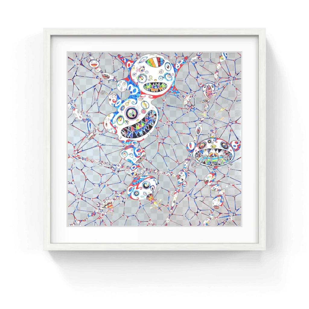 Detail of Takashi Murakami, DOB: Myxomycete, 2017