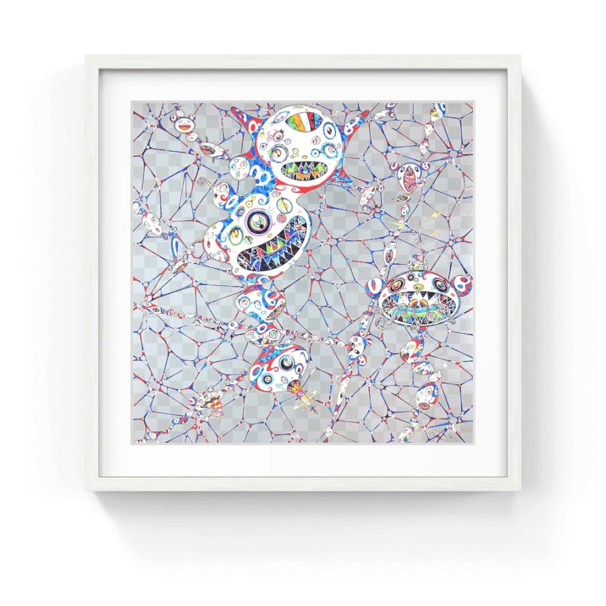 Detail of Takashi Murakami, DOB: Myxomycete, 2017