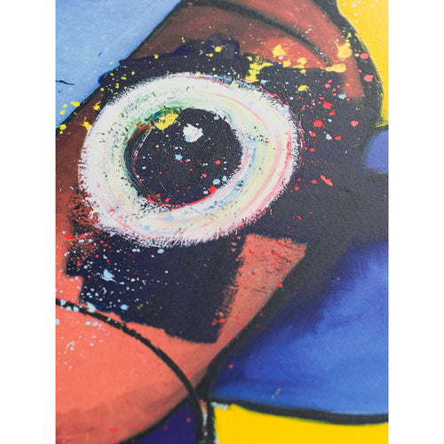 Detail of George Condo, Portrait and Head