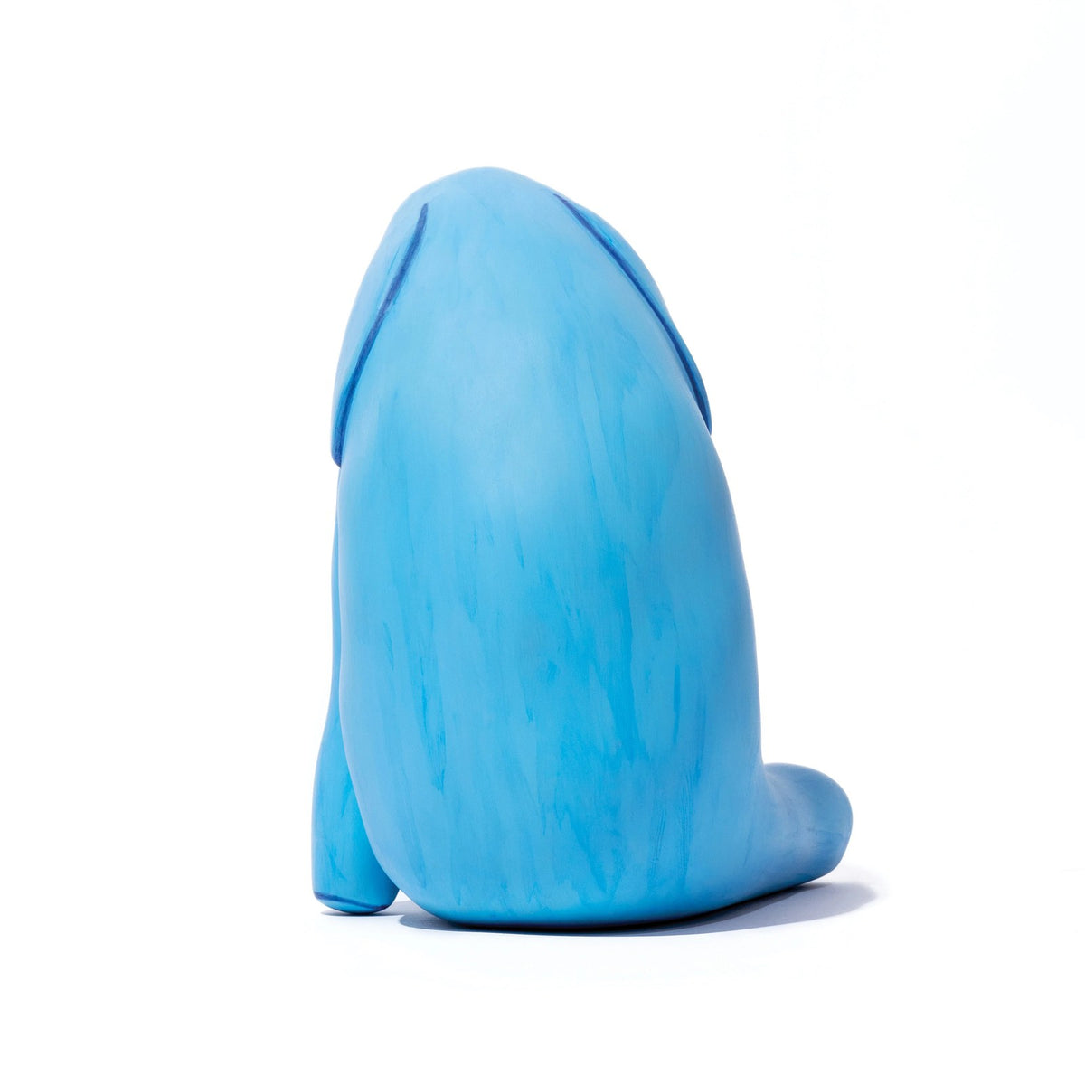 Detail of David Shrigley, "I MUST REST MY RAMPAGE IS OVER" Sculpture
