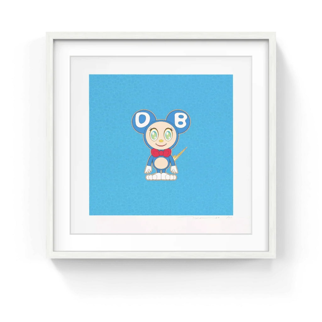 Detail of Takashi Murakami, DOB 2020 Light Blue, 2020