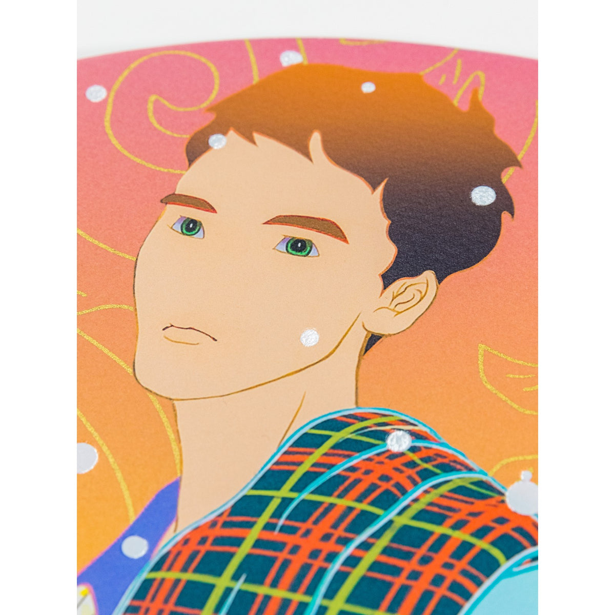 Detail of Tomokazu Matsuyama, Perfect All Alone Ironic (Orange)