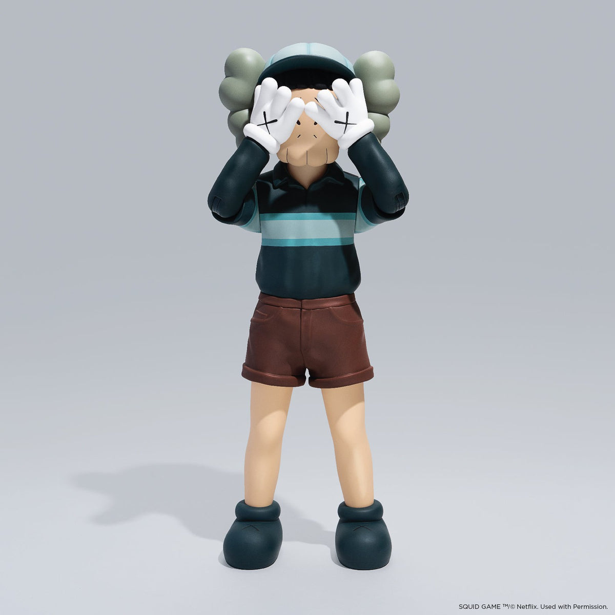 Detail of KAWS, Chul-Su Figure (Coloured)