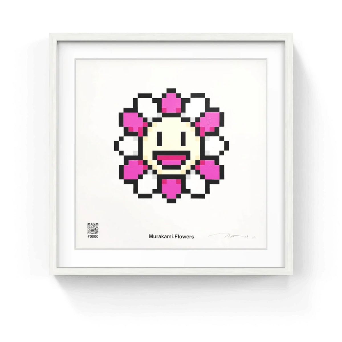 Detail of Takashi Murakami, Murakami.Flower #0000, 2021