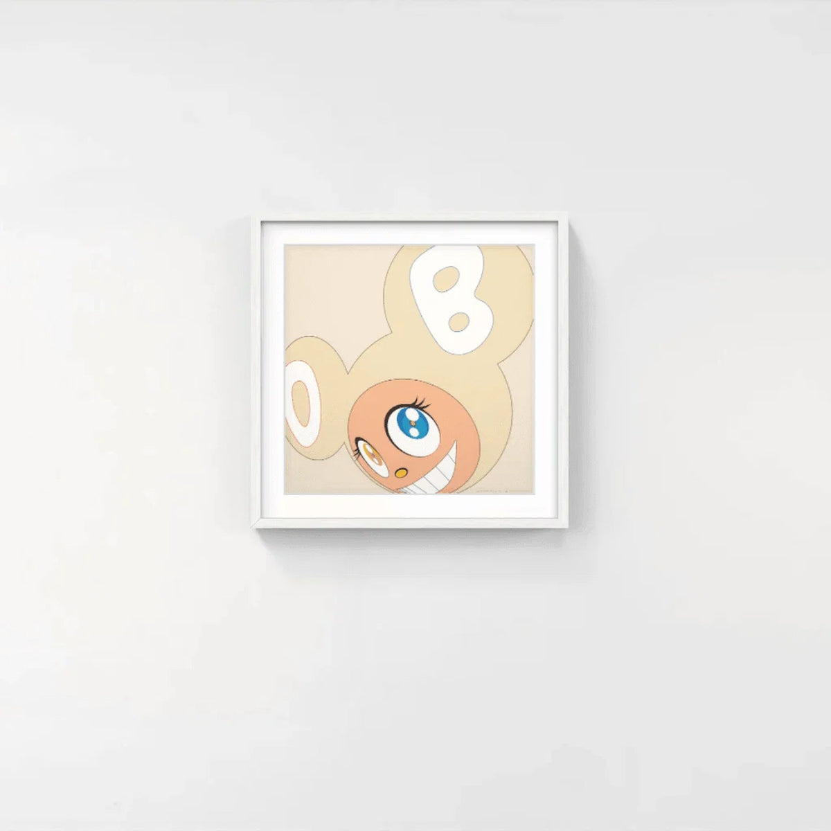 Detail of Takashi Murakami, White DOB, 2004