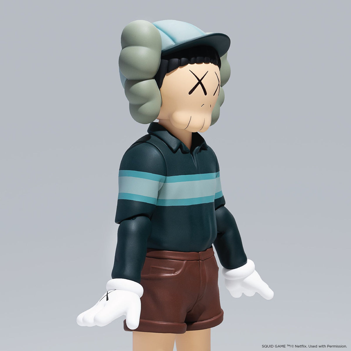Detail of KAWS, Chul-Su Figure (Coloured)