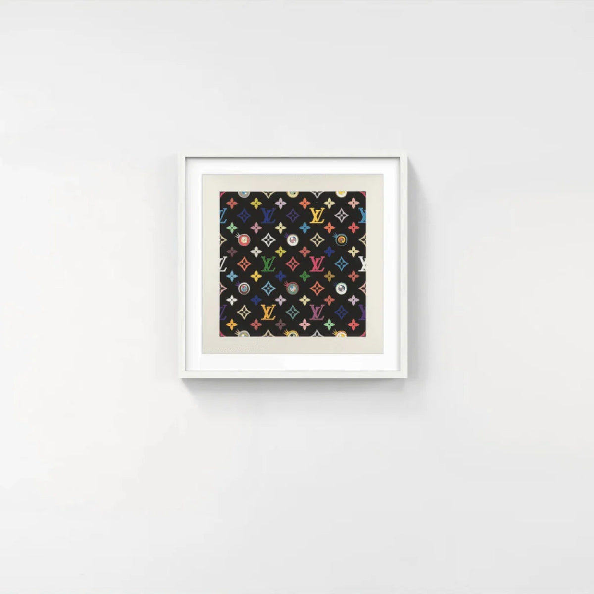 Detail of Takashi Murakami, Eye Love SUPERFLAT < Black >, 2003