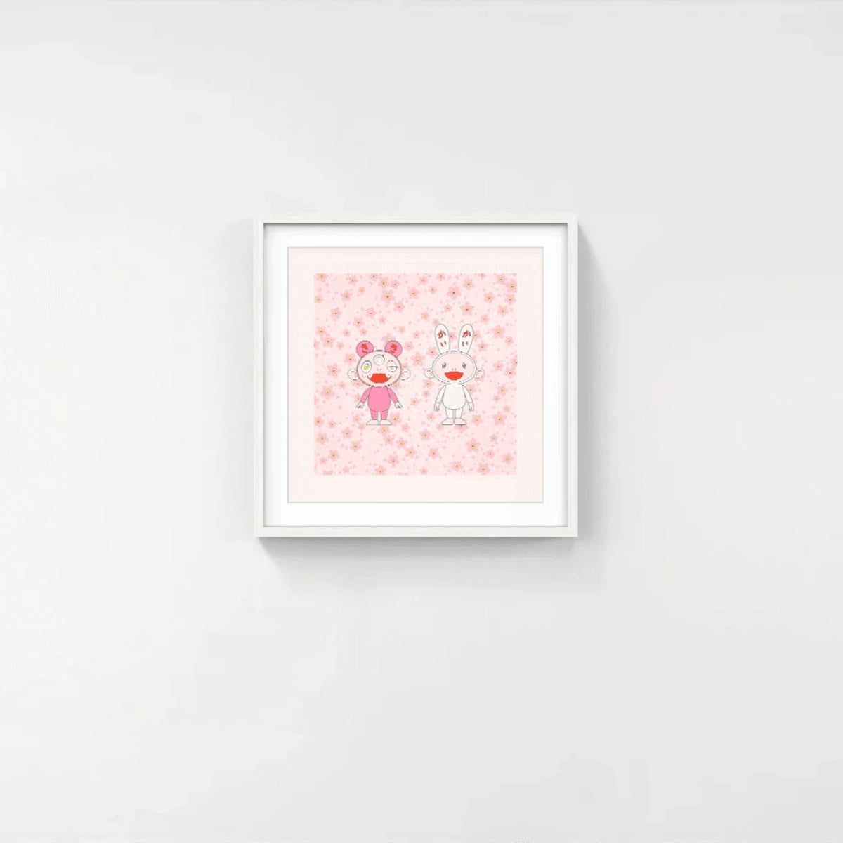 Detail of Takashi Murakami, Cherry Blossoms in Bloom. Kaikai Kiki., 2020
