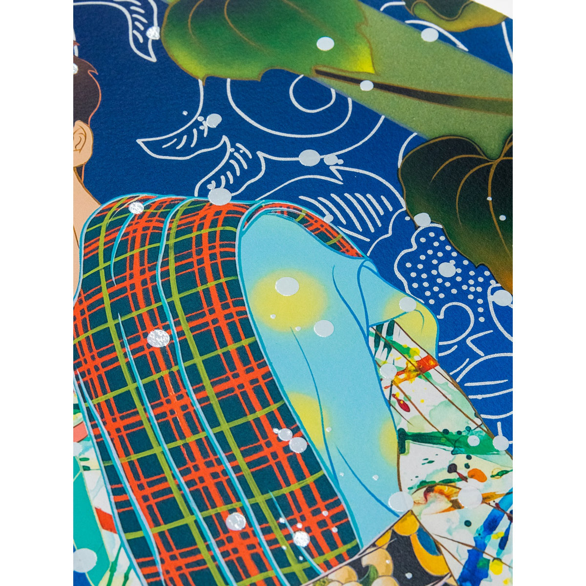 Detail of Tomokazu Matsuyama, Perfect All Alone Ironic (Blue)