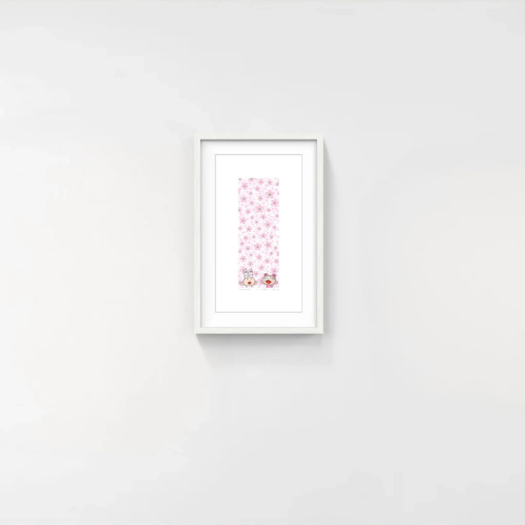 Detail of Takashi Murakami, Kaikai Kiki Cherry Blossoms in Bloom, 2026