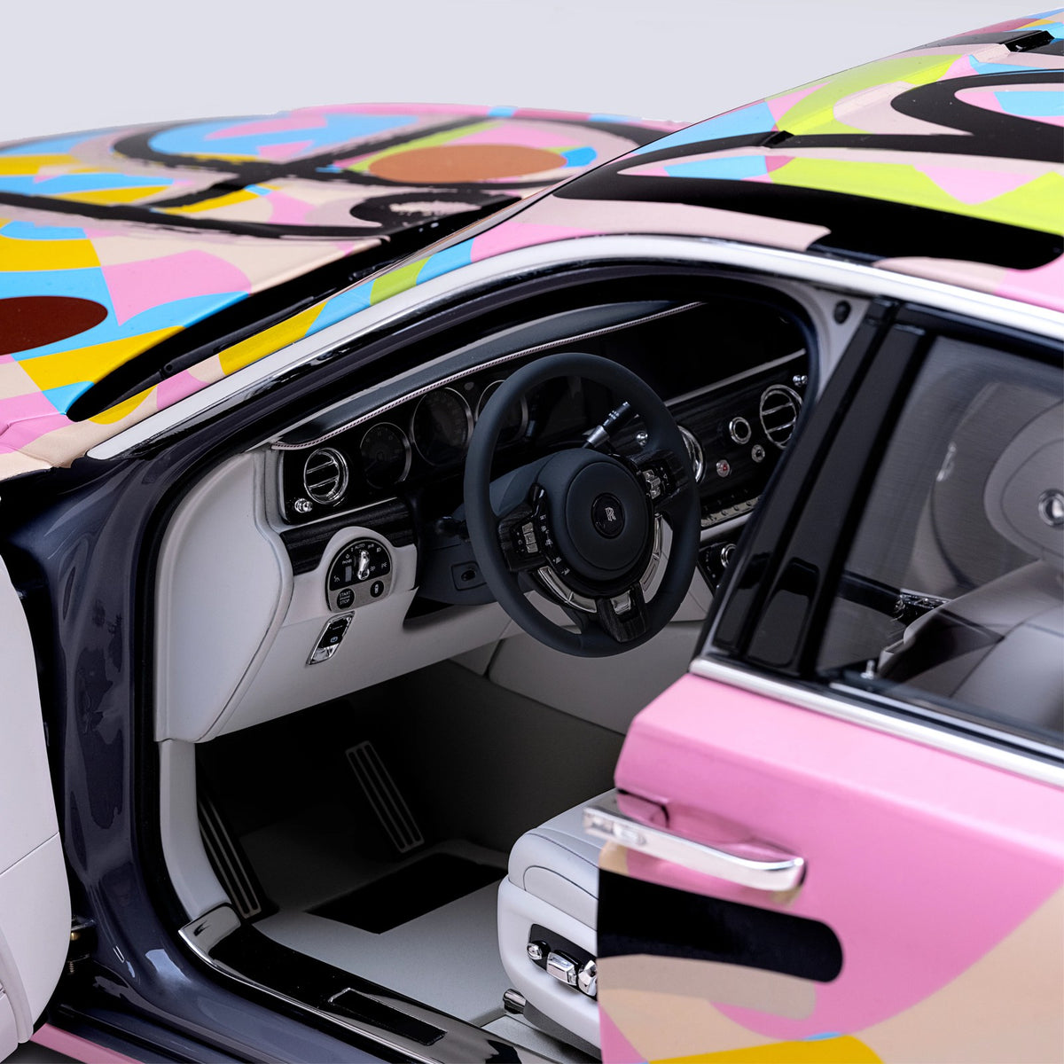 Detail of Javier Calleja, Untitled (Ghost Car)