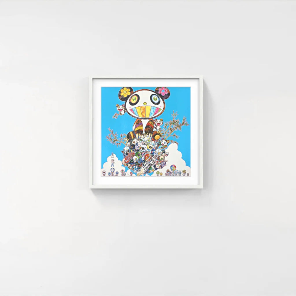 Detail of Takashi Murakami, Panda Family - Happiness, 2016