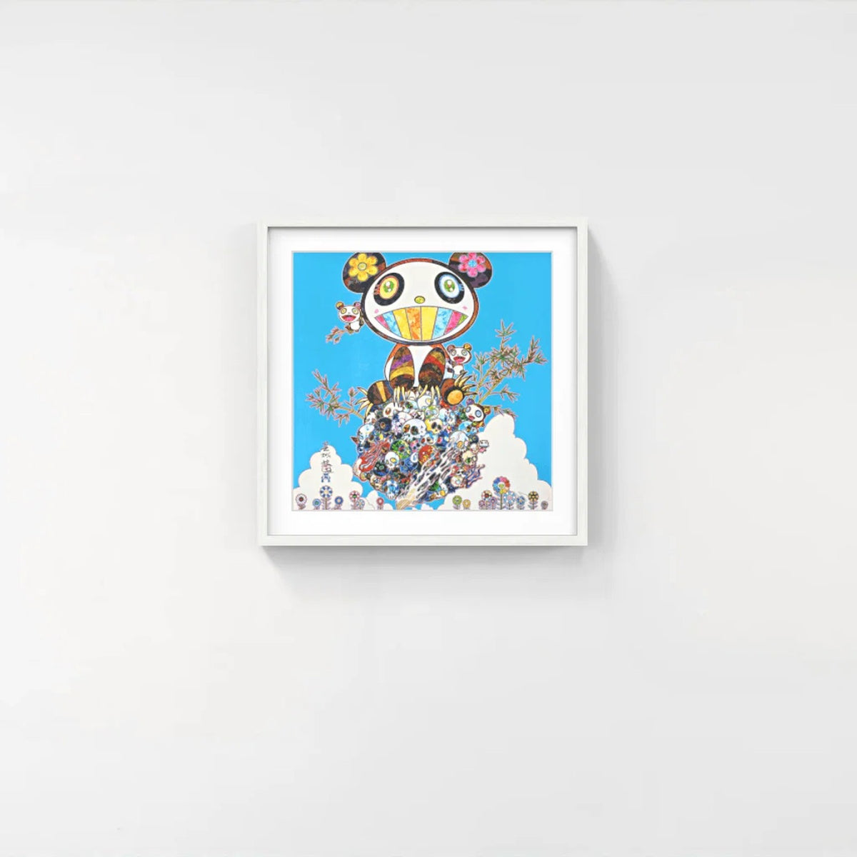 Detail of Takashi Murakami, Panda Family - Happiness, 2016