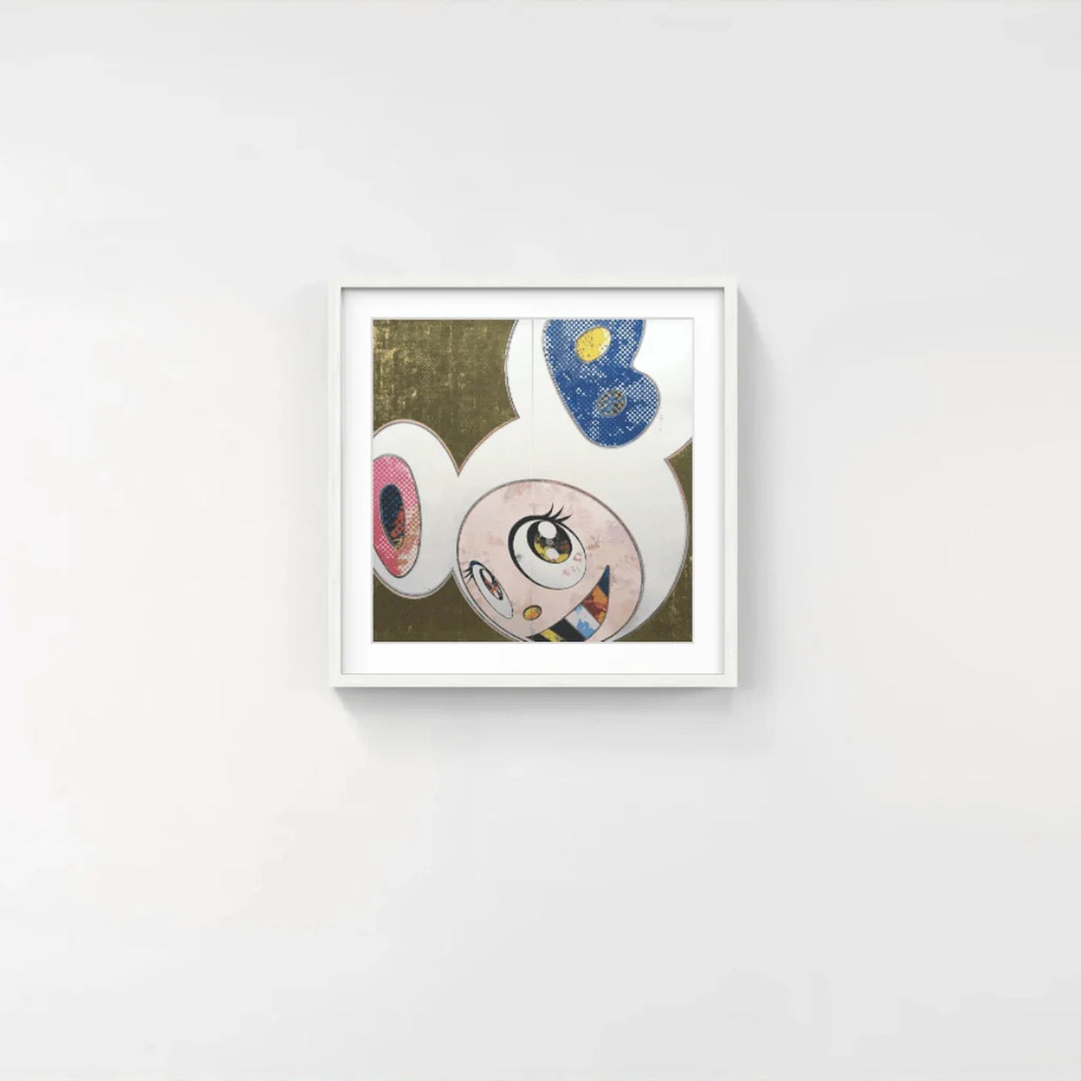 Detail of Takashi Murakami, DOB in Pure White Robe (Pink & Blue), 2013