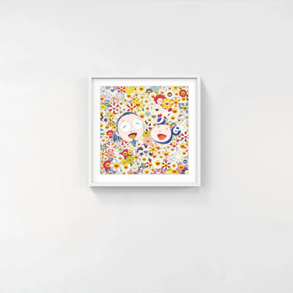 Detail of Takashi Murakami, Me and Mr. DOB, 2010