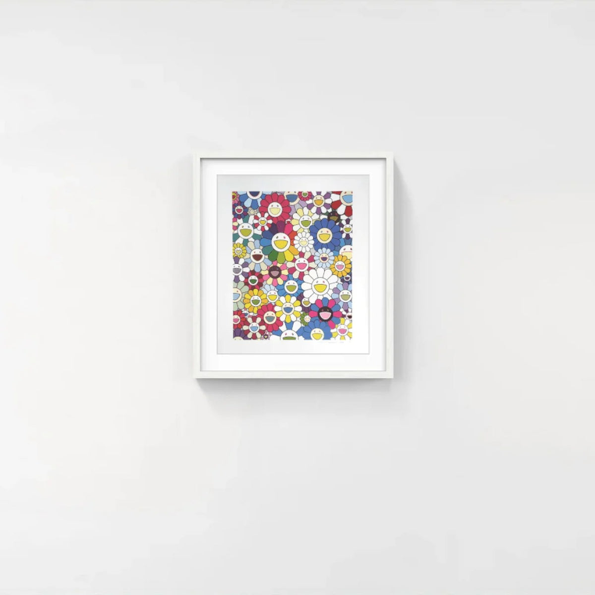 Detail of Takashi Murakami, Flowers on the Island Closest to Heaven, 2018