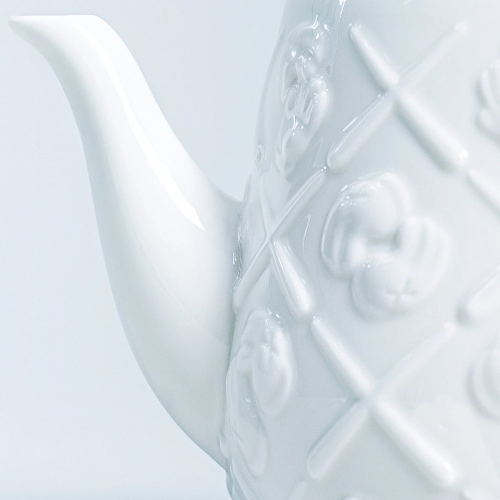 Detail of KAWS, KAWS Teapot (White)